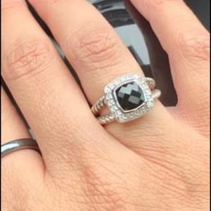 David Yurman Petite Albion Blk Onyx/Diamond